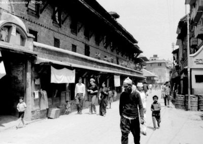 At Chinkanmungal towards Kastamandap in 1973AD Source and Copyright: Tod Ragsdale