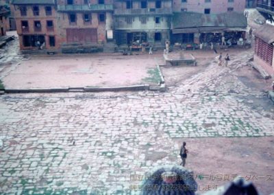 Taumadi Square, Bhaktapur Photo by: Takayama Ryuzo 1958