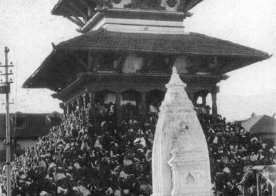 The Maju Dega (dedicated to Vishnu) temple on Durbar Square