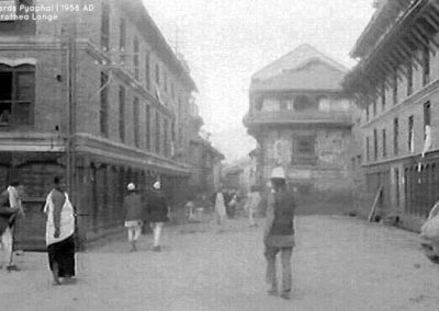 Towards Pyaphal from Basantapur in 1958AD Photo by: Dorothea Lange